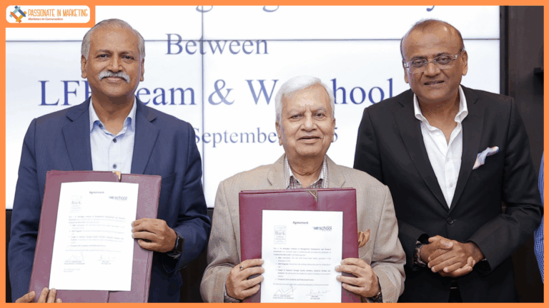 Agreement Signing between WeSchool and LfB
