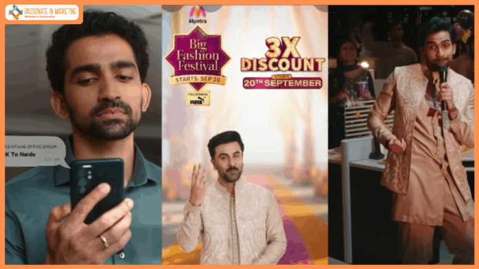 FROM KHARCHE PE KHARCHA TO CHARCHE PE CHARCHA: MYNTRA’S BIG FASHION FESTIVAL BRINGS TRIPLE-DISCOUNT OFFERS WITH RANBIR KAPOOR AND TRIPTII DIMRI