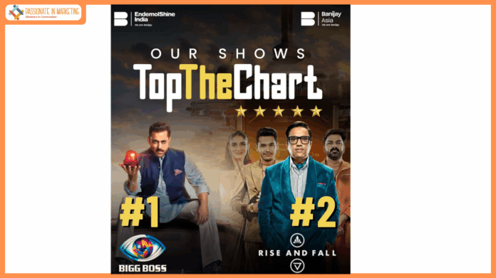 Banijay Asia & EndemolShine India Dominate OTT with the Top 2 Shows – Bigg Boss 19 and Rise and Fall