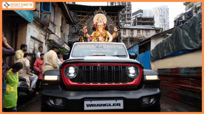 Jeep®️ India Carves a Record Path: Taking Culture, Faith and Innovation All the Way to Bappa