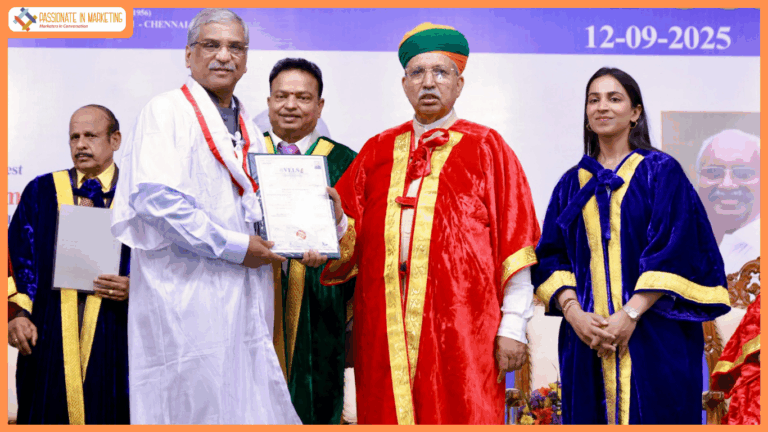 K. Paul Thomas Conferred Doctorate by VELS University