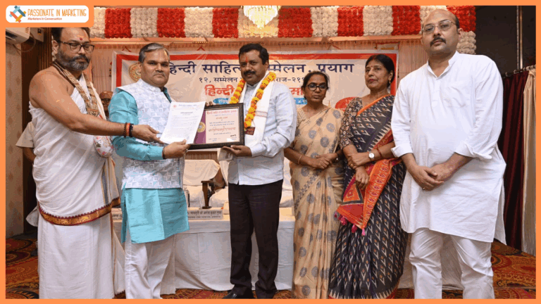Rajiv Acharya Conferred with the Prestigious Title of Sahityamahopadhyay