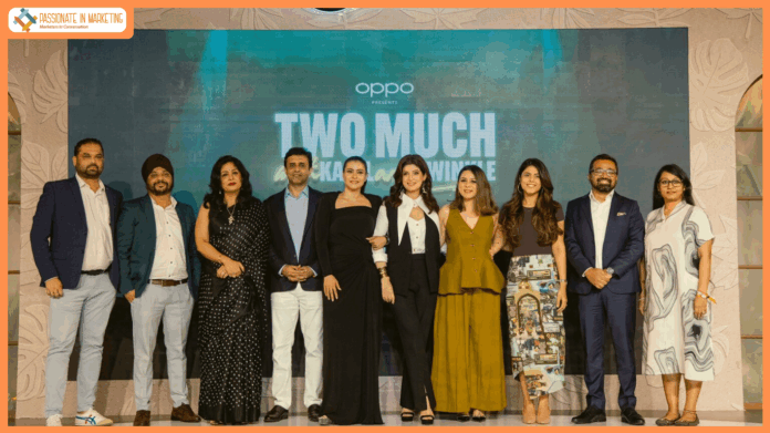 OPPO comes on board as Presenting Sponsor for Prime Video’s Unscripted Original Talk Show—Two Much with Kajol and Twinkle