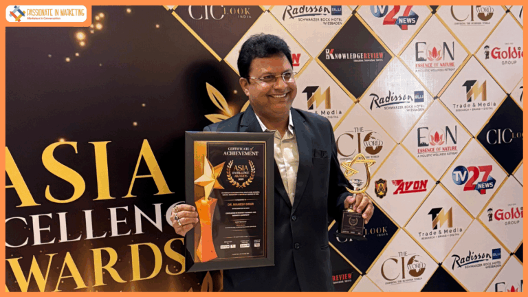 Dr. Mahesh Gour Honoured with ‘Excellence in Memory Training & Business Leadership Award’ at Asian Excellence Awards 2025