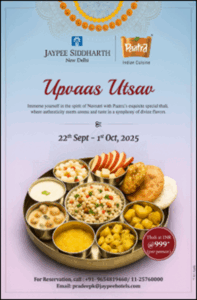 Navratri on a Plate: Jaypee Hotels’ Festive Culinary Celebrations