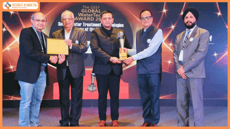 WOG Technologies wins GEEF Global WaterTech Awards 2025, under the category ‘Smart Water Treatment Technologies Company of the Year’