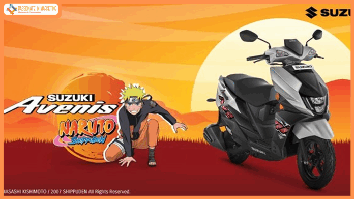 Anime meets Mobility: Suzuki Motorcycle India announces collaboration with Japanese Anime Star NARUTO SHIPPUDEN for Suzuki AVENIS