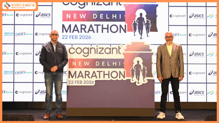 Cognizant to be Title Sponsor of New Delhi Marathon, one of Asia's top long-distance running events