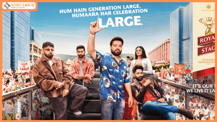 Royal Stag Packaged Drinking Water Unveils #CelebrateLarge, An AI-Powered Festive Campaign with Rohit Sharma