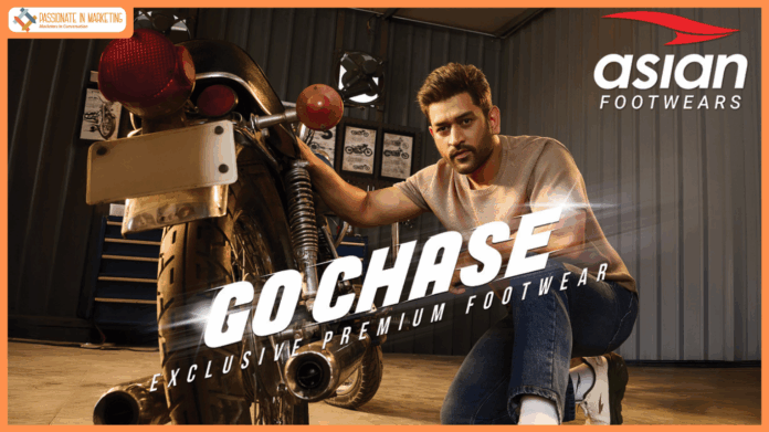 Asian Footwears and M.S. Dhoni Kick Off Festive Season with High Energy Innovative Campaign: ‘Go Chase’, Celebrating Passion, Performance and Style