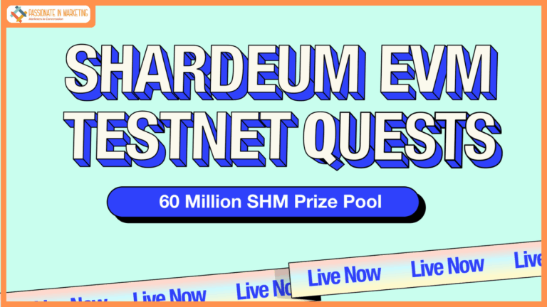 Shardeum Launches EVM Testnet Quests to Engage, Stress-Test, and Reward the Community