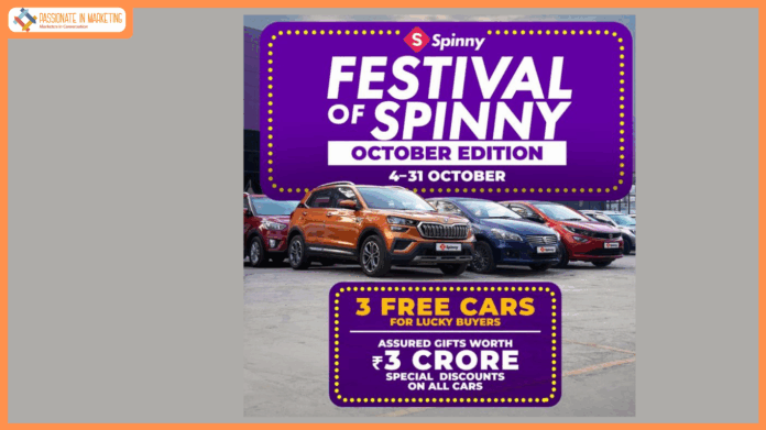 India Celebrates the ‘Festival of Spinny – October Edition’