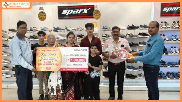 Relaxo Festive Bonanza turns out to be the MEGA offer of the season! Six Customers Win INR 1 lakh Each in First Week!!