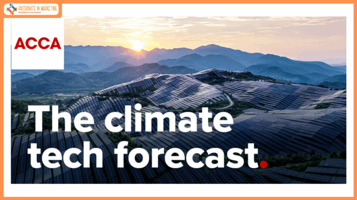 Climate technology – invest now to achieve sustainability goals, says ACCA report