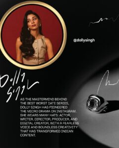 Fwd: Dolly Singh is the Only Indian Creator to Win Instagram’s Global 2025 Rings Award