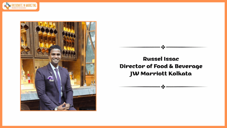 Director of Food & Beverage at JW Marriott Kolkata,