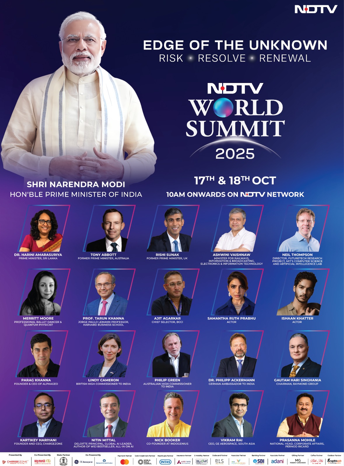 NDTV World Summit 2025 Brings Global Leaders Together
