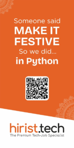 hirist.tech Fuses Festivity and Programming with 'Run-Time Rangoli' Activation
