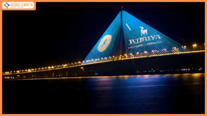 Indriya, Aditya Birla Jewellery lights up Bandra-Worli Sea Link on Dhanteras Eve