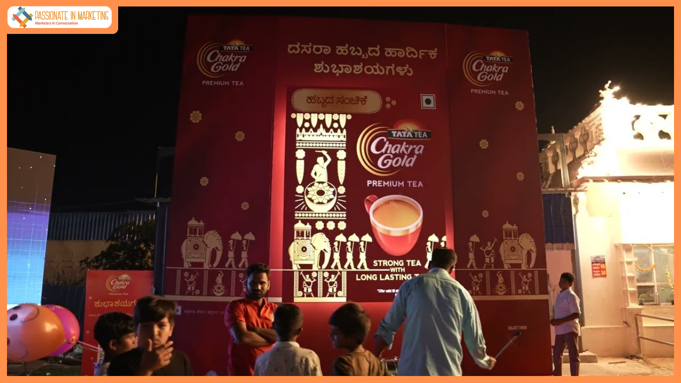 Tata Tea Chakra Gold illuminates Mysuru Dasara with its first-of-its-kind interactive festive activation