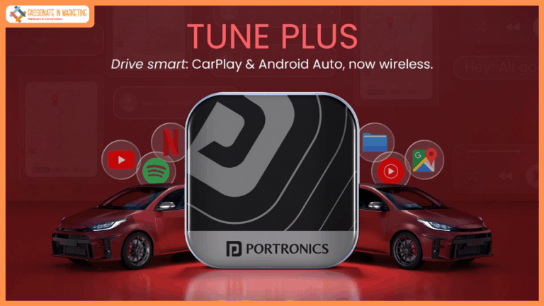 Portronics Launches Tune Plus, the Smart Adapter That Makes CarPlay and Android Auto Wireless