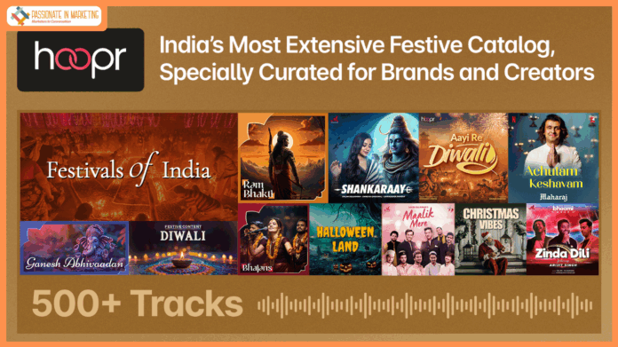 Hoopr Announces Launch of 500+ Exclusive Festive Tracks