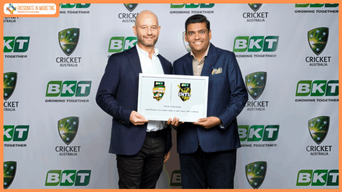 BKT named Title Sponsor for Australia-India Men’s ODI and T20 International Series