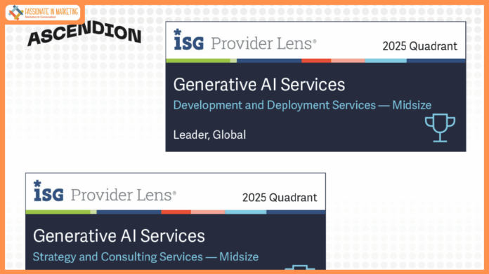 Ascendion Recognized as a Global Leader in the ISG Provider Lens® for Generative AI Services 2025