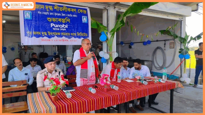 Purabi Dairy strengthens milk collection network in Dhemaji with new Bulk Milk Cooler at Kulajan