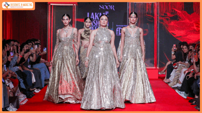 Lakmē Salon and ITRH by Ridhi Bansal & Mohit Rai Dazzle at Lakmē Fashion Week x FDCI 2025 with “Noor – A Signature Bridal Collection”
