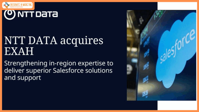 NTT DATA Enhances Salesforce Capabilities with Strategic Acquisition of EXAH