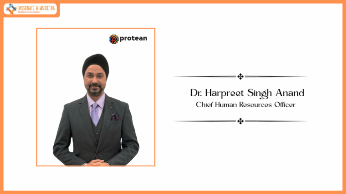 Protean appoints Dr. Harpreet Singh Anand as Chief Human Resources Officer