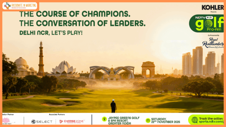 NDTV ProAm Tees Off on November 22 at Jaypee Greens — Pros, Leaders and the Love of Golf Come Together on the Fairways