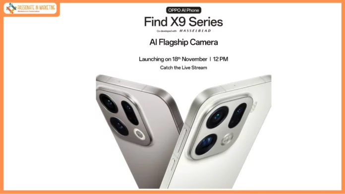 OPPO Find X9 Series India Launch on Nov 18 – Livestream Details