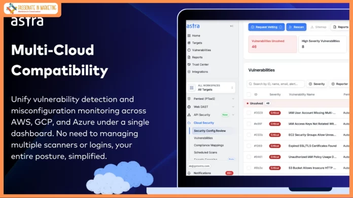 Astra Security Launches Agentless Cloud Vulnerability Scanner for Continuous Multi-Cloud Protection