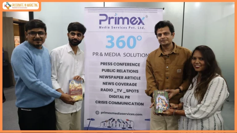 Laalo film team visits Primex Media Surat, discussing inspirations, success and receiving a warm traditional welcome.