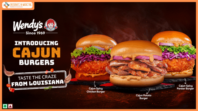 Wendy’s India Introduces the New Cajun Burgers - Taste the Craze from Louisiana