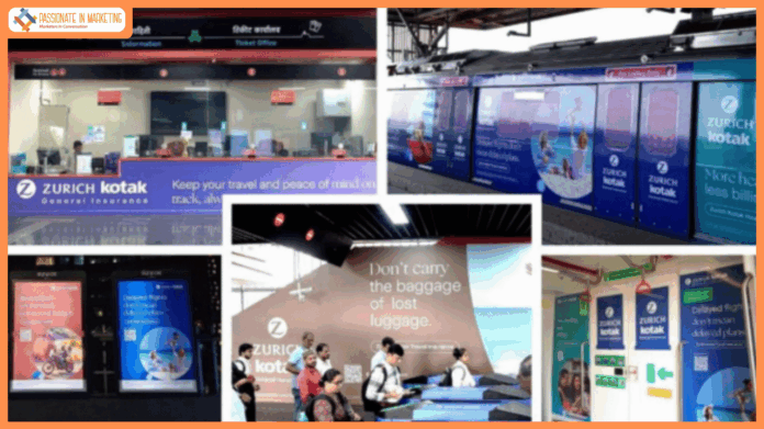Platinum Outdoor executes Zurich Kotak General Insurance’s landmark Metro branding initiative