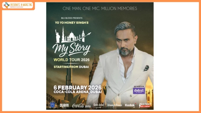 Yo Yo Honey Singh Announces ‘My Story World Tour’ - Kicking Off In Dubai In February 2026