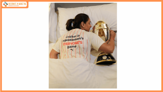 PUMA and Harmanpreet celebrate India’s World Cup win, championing equality and inclusivity in cricket worldwide.