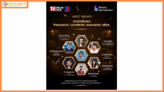 Celebrating Financial Visionaries: TiE Delhi-NCR and Binary Semantics Announce Winners of the 3rd Emerging Finance Leader Awards 2025