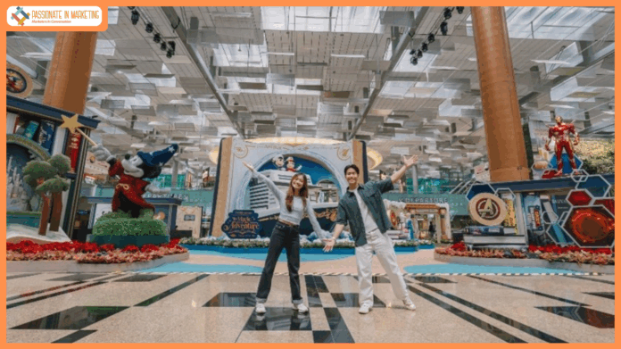 Changi Airport and Jewel make waves with dazzling Disney-themed year-end festivities