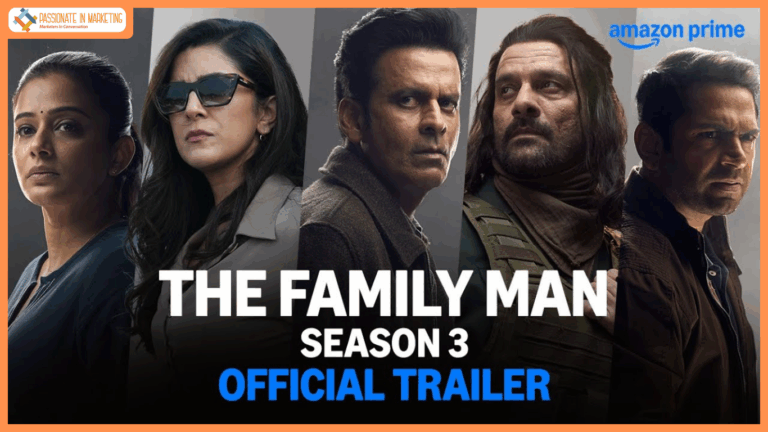 ‘The Family Man—Srikant Tiwari is Officially a Wanted Man’ Prime Video Unveils the Captivating Trailer for Raj & DK’s The Family Man Season 3, the Highly Anticipated and Beloved Spy-Thriller Series Premiering on November 21