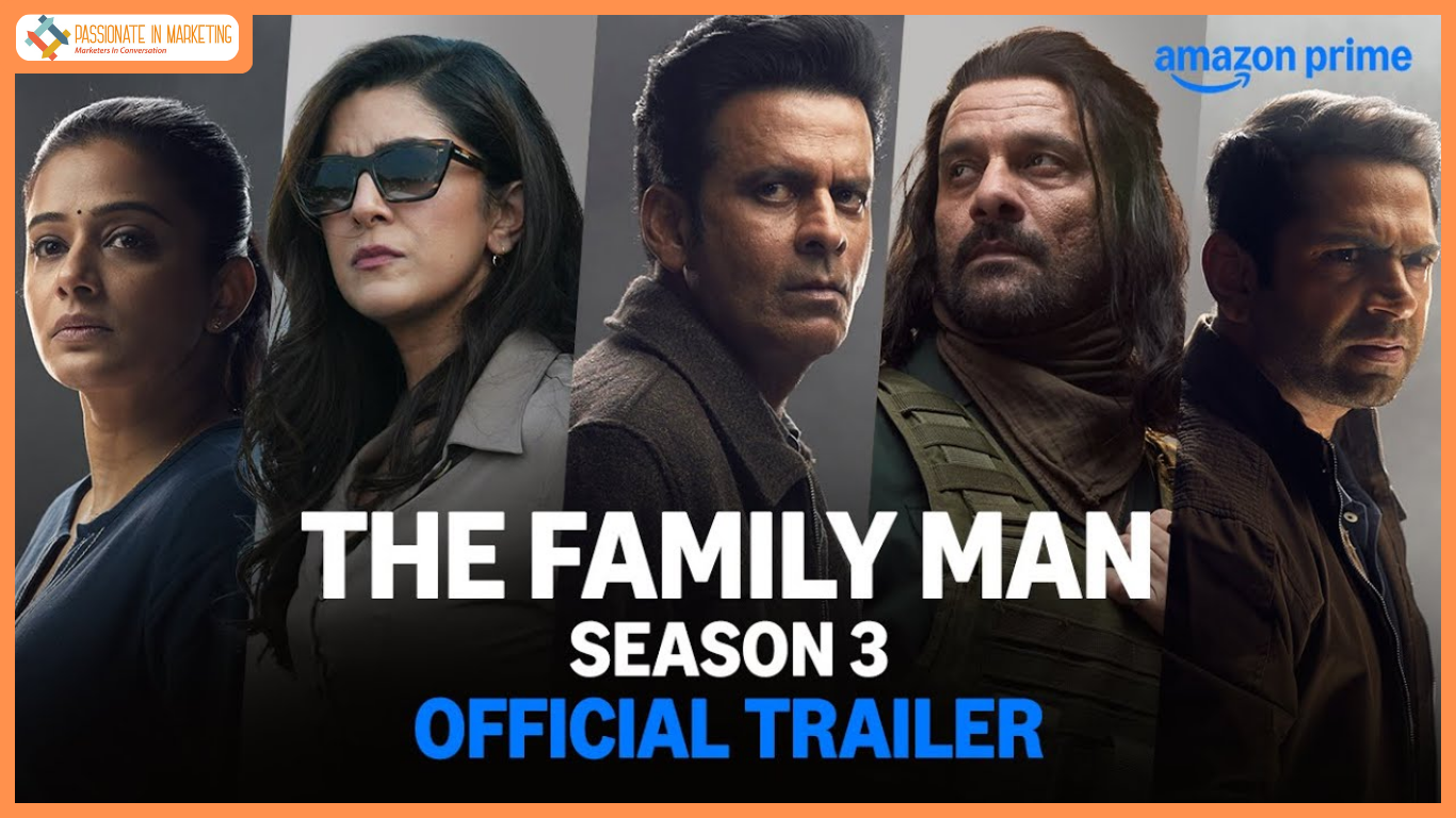 ‘The Family Man—Srikant Tiwari is Officially a Wanted Man’ Prime Video Unveils the Captivating Trailer for Raj & DK’s The Family Man Season 3, the Highly Anticipated and Beloved Spy-Thriller Series Premiering on November 21