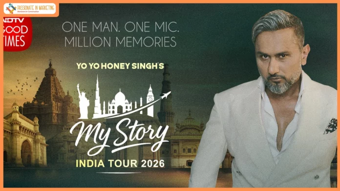 Honey Singh - Unfiltered. Unscripted. Unseen. NDTV Good Times Announces 'My Story' Tour.