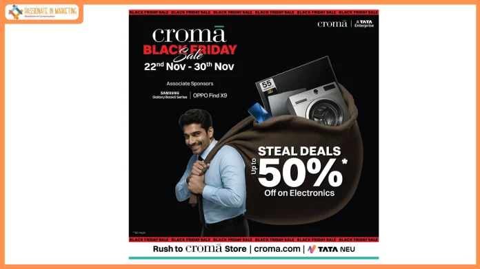 Black Friday Sale at Croma: Up to 50% off* across categories