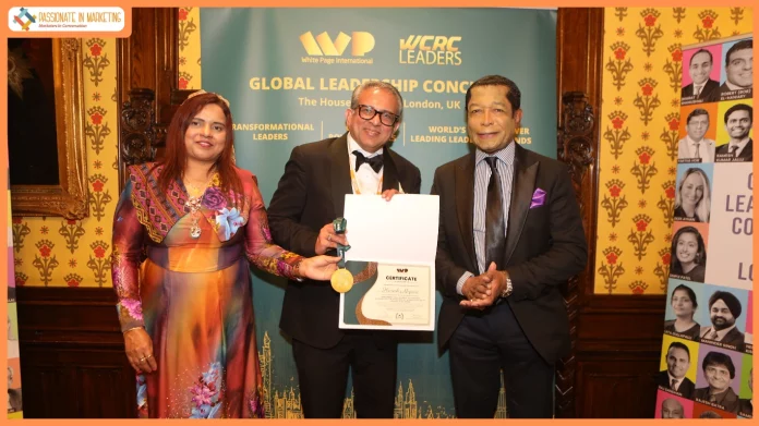 Haresh M. Mirpuri Honored as Transformational Leader of the Year 2025 at the Global Leadership Conclave, UK House of Lords