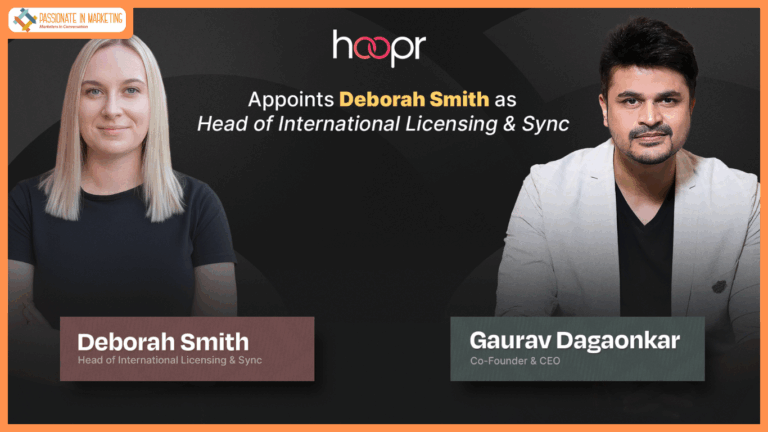 Hoopr Strengthens Global Music Partnerships with Appointment of Deborah Smith as Head of International Licensing & Sync