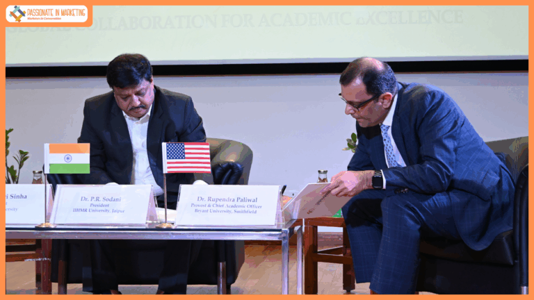 IIHMR University Builds New Global Pathways through a 3-Year MoU with Bryant University, USA