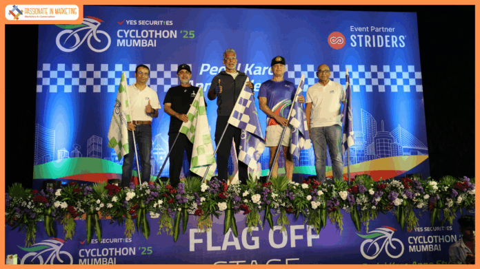 Milind Soman Flags Off YES SECURITIES’ Debut Cyclothon ‘25, Inspiring All to ‘Pedal Karo Apne Style Se’